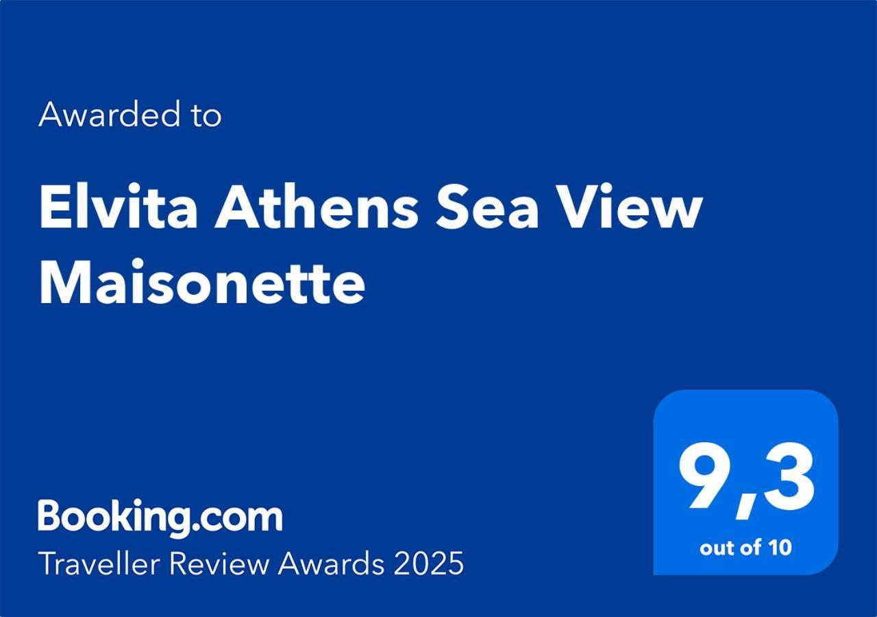 Elvita Athens Sea View Maisonette Apartment Екстериор снимка