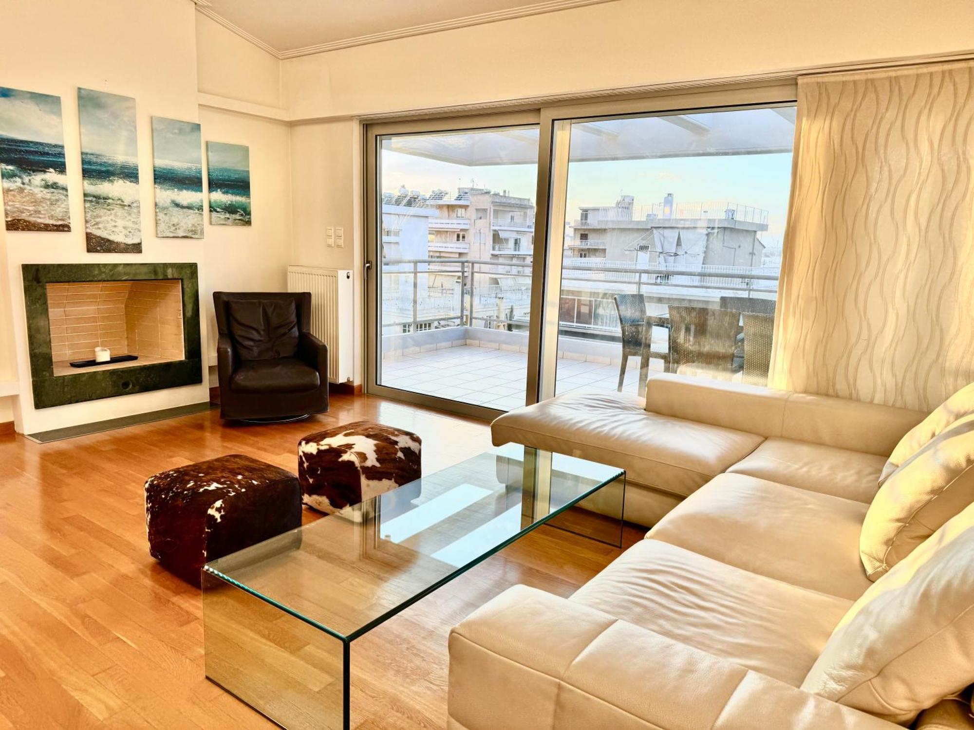 Elvita Athens Sea View Maisonette Apartment Екстериор снимка