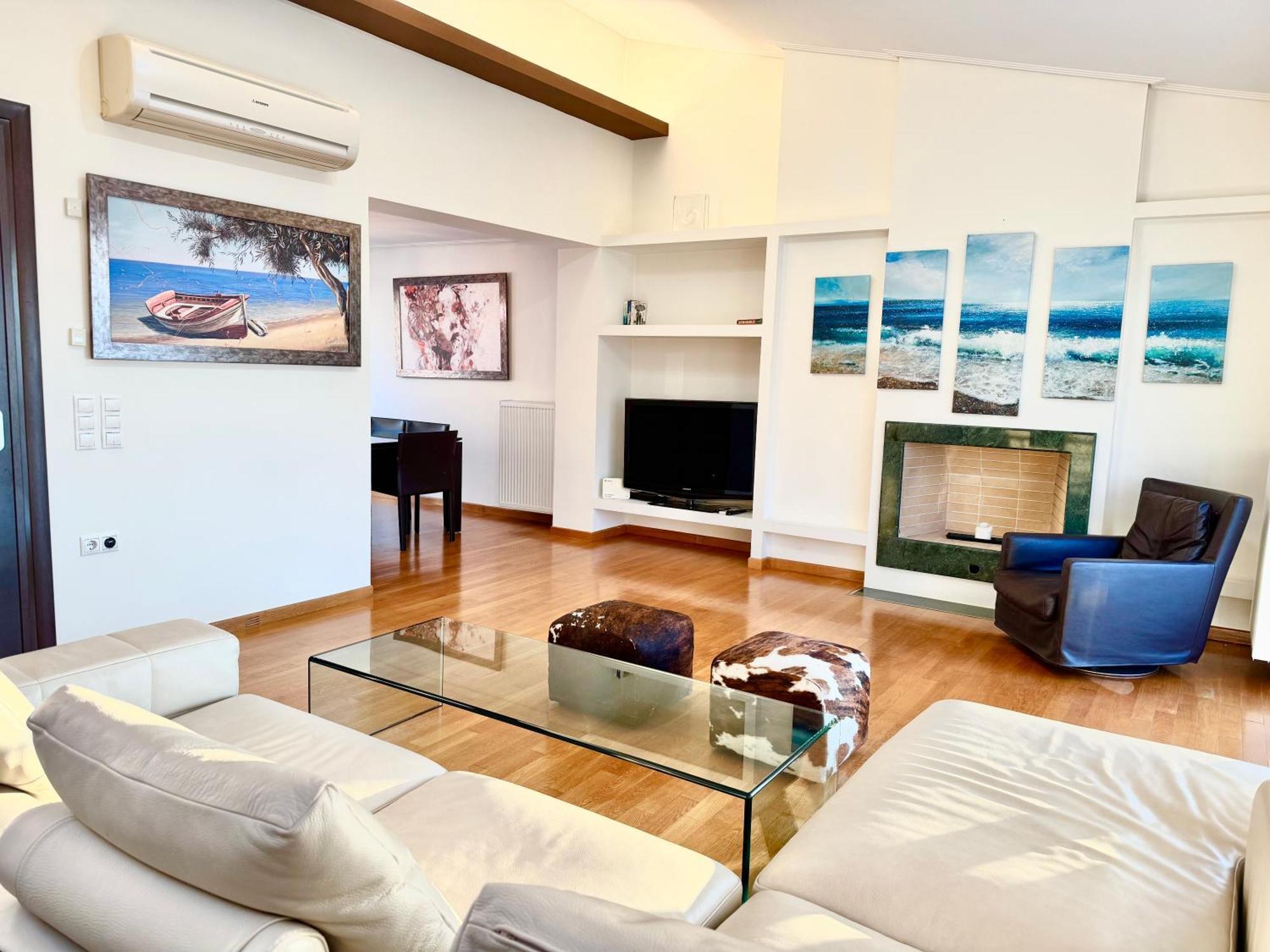 Elvita Athens Sea View Maisonette Apartment Екстериор снимка